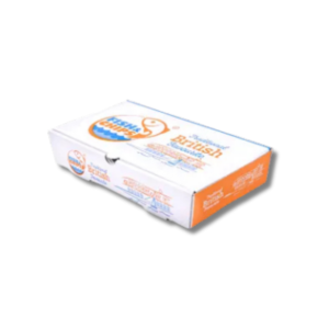 12” Cardboard Fish & Chips Boxes (325x50x160mm) 1x100