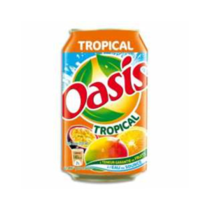 Oasis Tropical Can (24x330ml)